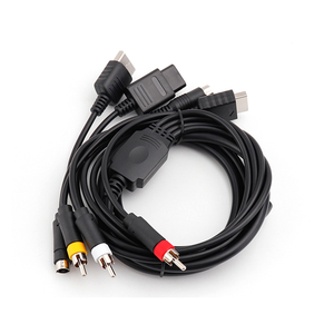 สายเคเบิล S-Video AV แบบ 4 in 1 สายพลาสติกยาว 1.8 เมตร สำหรับเครื่องเล่นเกม 64 และ GameCube อุปกรณ์เสริมสำหรับเกม - Product Image 6