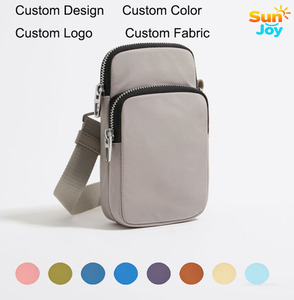 Borsa a Tracolla Mini Messenger Impermeabile in Nylon con Logo Personalizzato, Classica e alla Moda, per Uomo e Donna, Porta Cellulare - Product Image 1