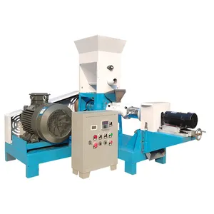 CE approve Floating feed extruder price Floating fish feed pellet machine pet food processing machines dog food machine