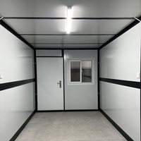 Maison conteneur modulaire pliante 20Ft 40Ft Mobile Home Office & Villa Conteneur extensible en acier et en bois