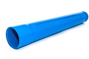 Tuyau de puits en <span class=keywords><strong>PVC</strong></span> avec extrémité filetée ASTM 10 pouces Sch40, tube de forage fendu, en <span class=keywords><strong>PVC</strong></span>, pour carénage et montée de tuyaux, <span class=keywords><strong>125</strong></span> 200 140 mm - Product Image 6