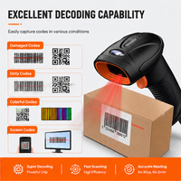 Escáner de Código de Barras 2D Portátil Multi-Interfaz A190, USB RS232 TTL Opcional, Decodificador de Cuña para Kiosco, Cajero Automático, Terminal de Autoservicio