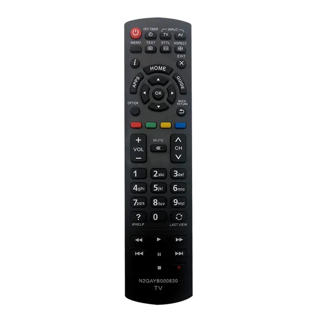 New Original Remote Control N2QAYB000830 for Panasonic Viera LCD LED HDTV TX-L32BL6E Remote Control Replacement Controller