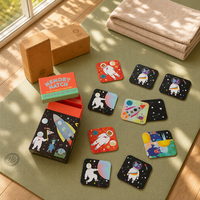 Cartes de jeu en papier épais de forme personnalisée avec finition UV |   Ensemble de puzzles en carton de 2 mm pour jeux éducatifs