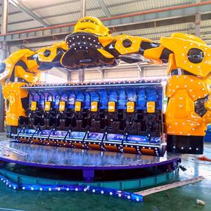 Manège <span class=keywords><strong>Robocop</strong></span> Ride à rotation 360 degrés pour l'extérieur, capacité de 16 personnes, pour parcs d'attractions et aires de jeux - Product Image 2