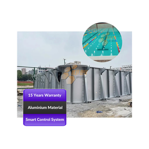 Competición para invitados Piscina sobre el suelo para resorts con marco de acero Aislamiento térmico de 5 lados Garantía de 15 años - Product Image 1