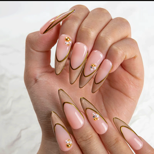 <span class=keywords><strong>Uñas</strong></span> Postizas de Lujo de Diseñador, las Más Vendidas, Hechas a Mano, Acrílicas, con Pedrería, <span class=keywords><strong>Marca</strong></span> Bling, <span class=keywords><strong>Uñas</strong></span> Artificiales con Diamantes de Imitación - Product Image 1