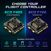 Contrôleur de vol en métal Axisflying F722 avec ESC 80A et boîtier de protection pour drone FPV 6S 8S 13 pouces
