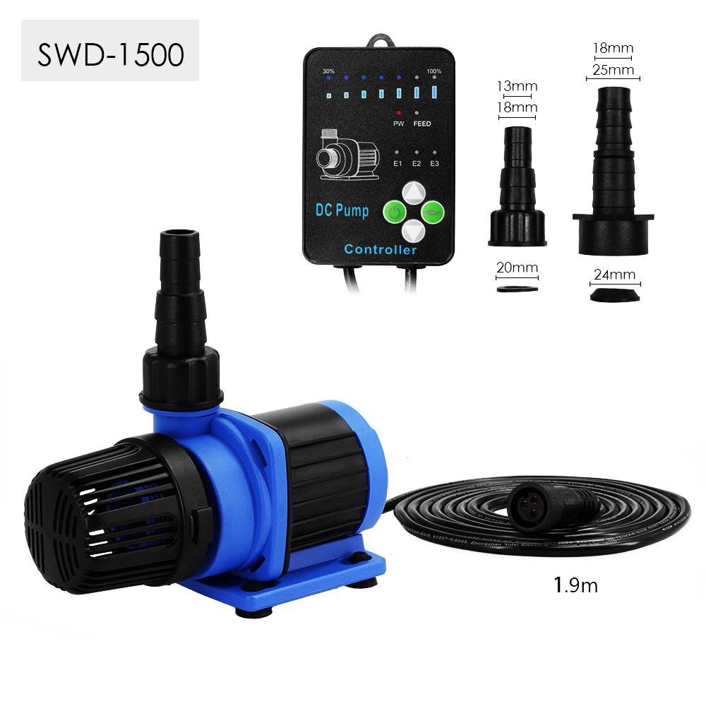 Color negro/azul SWD-1500 (15W 1500L/H)