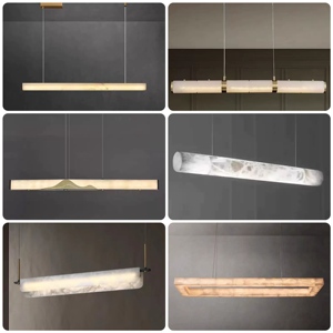 Modern Luxury Marble Pendant <strong>Light</strong> Creative Bar Counter <strong>Dining</strong> Room Bedroom Chandelier for Living Room &amp; Home/Villa Lighting - Product Image 6