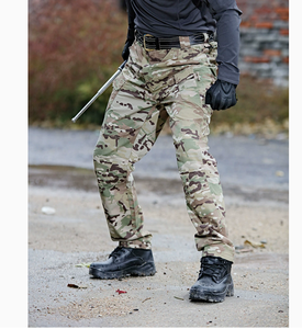 Pantalones cargo DF IX7 versión verano, camuflaje ripstop, camuflaje CP negro, verde caqui, gris, venta al por mayor. - Product Image 6