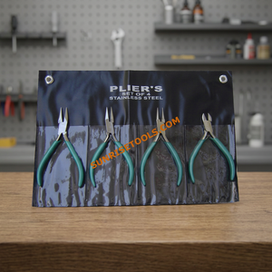 SUNTOOLS/STIPL High Quality <b>Iron</b> Premium Plier Stand <b>8</b> Holes Jewelry Making Tools Collection Pouch Model 531C Wholesale Low - Product Image 4