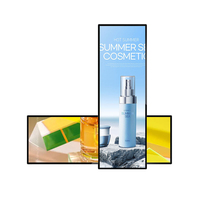 75 "100" 55 pouces intérieur écran tactile Lcd publicité extérieure Totem Kiosque Cms logiciel LED affichage numérique signalisation et affichages