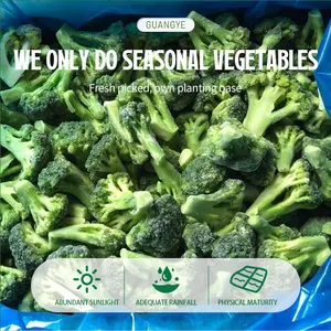 Wholesale Safety Health IQF Frozen Vegetables Broccoli Fresh Frozen Cauliflower