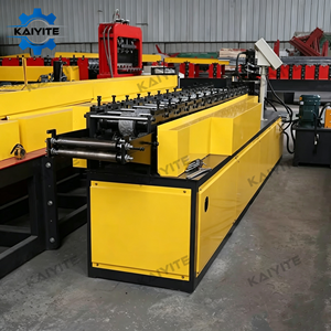 Macchina per la formatura a freddo di profili per serrande di sicurezza <span class=keywords><strong>in</strong></span> metallo con rullo goffratore a nuovo modello KYT per porte avvolgibili e attrezzatura per la piegatura a freddo del motore - Product Image 4