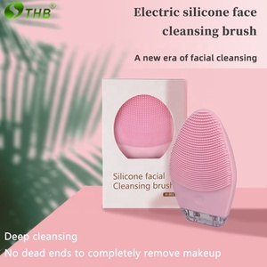 Rohs da nhạy cảm thông minh làm sạch da mặt và làm săn chắc massage bàn chải Spa tại nhà Silicone Sữa rửa mặt - Product Image 6