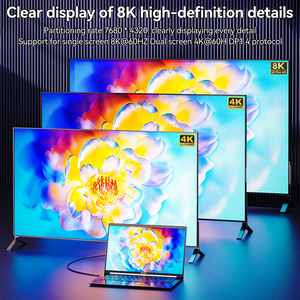 A283-1 sấm sét 4 loại C PD 100W Cáp dữ liệu tốc độ cao 8K 240W sạc nhanh 40g Cáp <span class=keywords><strong>USB</strong></span> từ Nam sang nam - Product Image 3