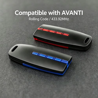 Télécommande compatible Avanti Superlift 433,92 MHz à code roulant, 4 boutons, pour porte de garage