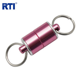 Filet <span class=keywords><strong>de</strong></span> pêche magnétique en aluminium Porte-clés Aimant magnétique d'escalade Connecteur à dégagement rapide Connecteur magnétique - Product Image 1