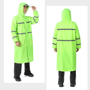 Impermeable Oxford grueso para adultos, impermeable para ciclismo y vehículos eléctricos, cubierta de protección corporal, impermeable todo en uno para motociclismo - Product Image 2