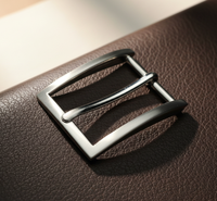 Boucles de ceinture personnalisées durables en stock, style classique pour affaires, haute qualité, à associer aux jeans, approvisionnement en gros direct d'usine