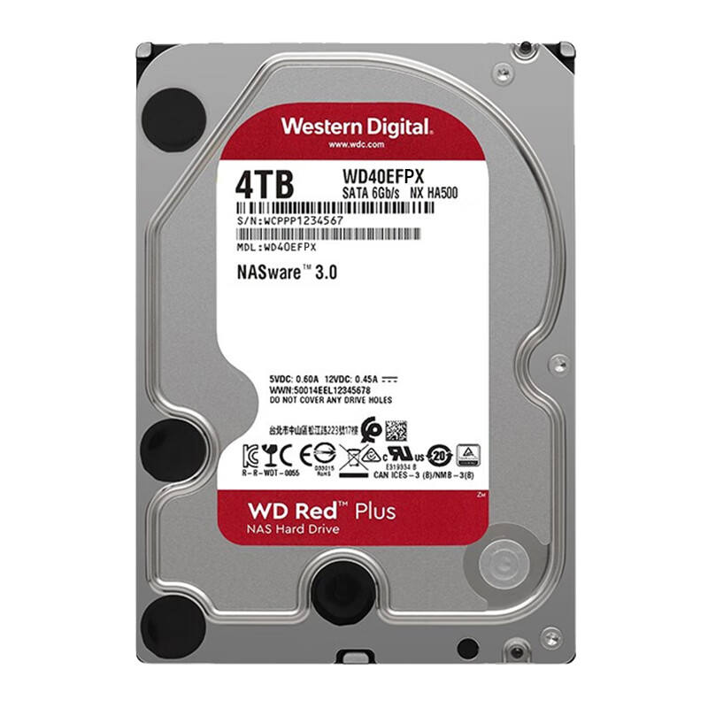 新品2個 WD Red 14TB【WD 140EFFX】内臓 NAS 3.5 Western Digital Red