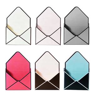 批发无标志豪华廉价信封鲜花厂家定制折叠鲜花花束信封 - Product Image 3