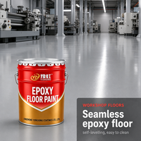 Revêtement de sol époxy YUHONG Premium pour garage, sous-sol, béton, résistant aux chocs, aux rayures, peinture industrielle pour sol, anti-poussière