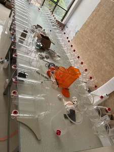 Écumoire moderne de protéines d'eau salée de haute qualité pour aquariums Conception de table silencieuse Pinwheel Pompe à courant continu Cylindre en plastique 5W Poisson - Product Image 5