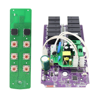Télécommande sans fil industrielle étanche IP66 à 6 touches avec verrouillage de sécurité, à vitesse variable et fixe, pour grue de chantier