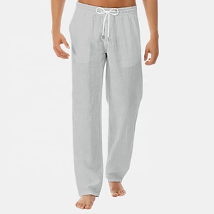 <span class=keywords><strong>Pantaloni</strong></span> Casual da <span class=keywords><strong>uomo</strong></span> in <span class=keywords><strong>lino</strong></span> <span class=keywords><strong>pantaloni</strong></span> larghi da spiaggia <span class=keywords><strong>pantaloni</strong></span> leggeri oversize <span class=keywords><strong>pantaloni</strong></span> da Yoga con coulisse Hippie 5XL <span class=keywords><strong>pantaloni</strong></span> da Yoga - Product Image 3