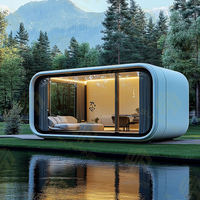 Petite maison moderne chinoise de 20 pieds modulaire apple house capsule house resort toilette apple cabane restaurant maison bâtiment pliable