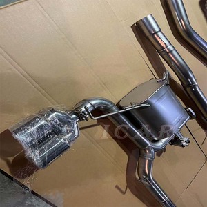 Válvula Electrónica de Escape Remota para BMW Serie 3 320I 325I <span class=keywords><strong>330I</strong></span> <span class=keywords><strong>E90</strong></span> 2.0L 2.5L 3.0L, Aleación de Titanio Pulido Espejo de 1.5mm - Product Image 2