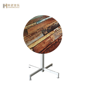 Hua Jiale the Newest Hpl Exterior Cladding <strong>Small</strong> <strong>Round</strong> Dining <strong>Table</strong> Hpl Furniture Garden <strong>Table</strong> <strong>Foldable</strong> - Product Image 1