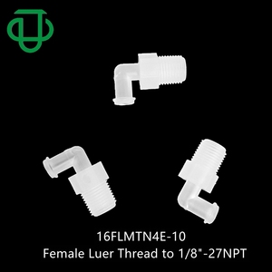 <span class=keywords><strong>PP</strong></span> PC Nylon 10-32UNF Fileté Luer Conique Raccord Femelle Luer Filetage Style <span class=keywords><strong>M</strong></span> UNF NPT Fileté Femelle Luer Lock Connecteur - Product Image 5