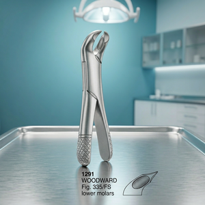 Pinzas de Extracción Dental (Modelo Americano) de Acero Inoxidable, Manuales - Product Image 3