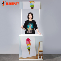 Nouvelle Arrivée - Table de Promotion Publicitaire en PP/PVC pour Supermarché