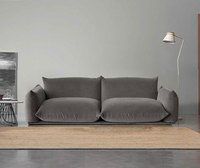 Canapé modulaire au design moderne, un incontournable du mobilier contemporain, canapé en tissu rembourré