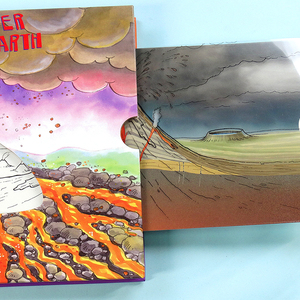 Tùy Chỉnh Giáo Dục Cuốn Sách Ma Thuật/Bì<span class=keywords><strong>a</strong></span> Cứng Trẻ Em Trái Đất Học Tập Sách/Trẻ Em Hội Đồng Quản Trị Sách - Product Image 3