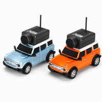 Voiture RC FPV miniature 1:64 Pocket Bronco avec caméra WiFi HD 720P intégrée, gyroscope, absorption des chocs avant et contrôle à distance, compatible VR