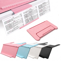 Lot de 4 supports de cartes de Mahjong pour table, support pliable à glisser sous le tapis, support de cartes de Mahjong pour table