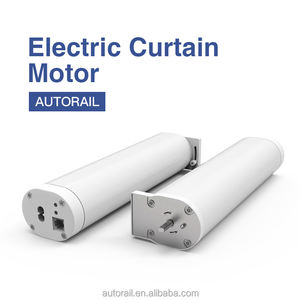 Tenda Elettrica Motorizzata a <span class=keywords><strong>Doppio</strong></span> <span class=keywords><strong>Binario</strong></span> Elegante per la Casa - Product Image 2