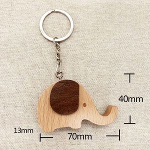 Handmade Wooden Keychain with PU Leather and Wooden Pendant <b>Key</b> Ring Perfect Couple Anniversary Gift Thoughtful Phone Accessory - Product Image 2