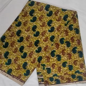 Tela de Algodón Peinado Premium Moderna, Orgánica, Transpirable, con Estampado Digital Africano Sudani, Técnica de Tejido Toub, Ecológica, para Niñas - Product Image 2