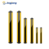Capteur de barrière lumineuse de sécurité de qualité industrielle avec protection IP65 (Série TCB) Faisceau infrarouge Sortie relais/NPN/PNP 24V Portée de détection 0,2-3m