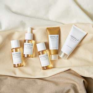 Set Perawatan Kulit Mewah Korea dengan Ekstrak Centella Asiatica & Siput untuk Perawatan Wajah - Ukuran Perjalanan untuk Semua Jenis Kulit - Product Image 3