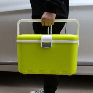 <b>Mini</b> Canvas Fishing Backpack Sea Fishing Incubator Car Medical Vaccine <b>Cooler</b> Portable Live Shrimp Bait Three-Layer 10L - Product Image 5