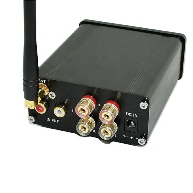 QQCHINA PA Audio Amplifier  Wireless BT 5.0 RMS 100W Mini Amplifier Receiver for Speakers HiFi Power Amp