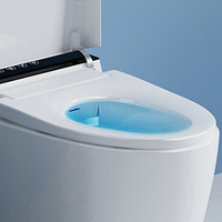 Offre Spéciale Hôtel Sanitaire Une Pièce Placard D'eau Électrique Bidet Toilette Cuvette Au Sol Salle De Bains Maison Smart Toilette