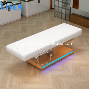 KISEN Silla Eléctrica Moderna para Spa, Salón de Belleza, Clínica, Camilla de Masaje, Silla de Podología con 3 o 4 Motores, Blanca - Product Image 5
